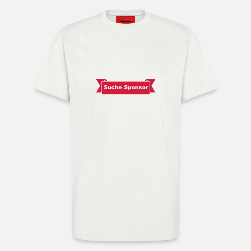 Find Sponsor - T-Shirt - made by SPREAD - OFF WHITE