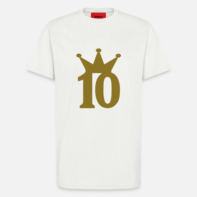 10 crown c1w7 - T-Shirt - made by SPREAD - OFF WHITE