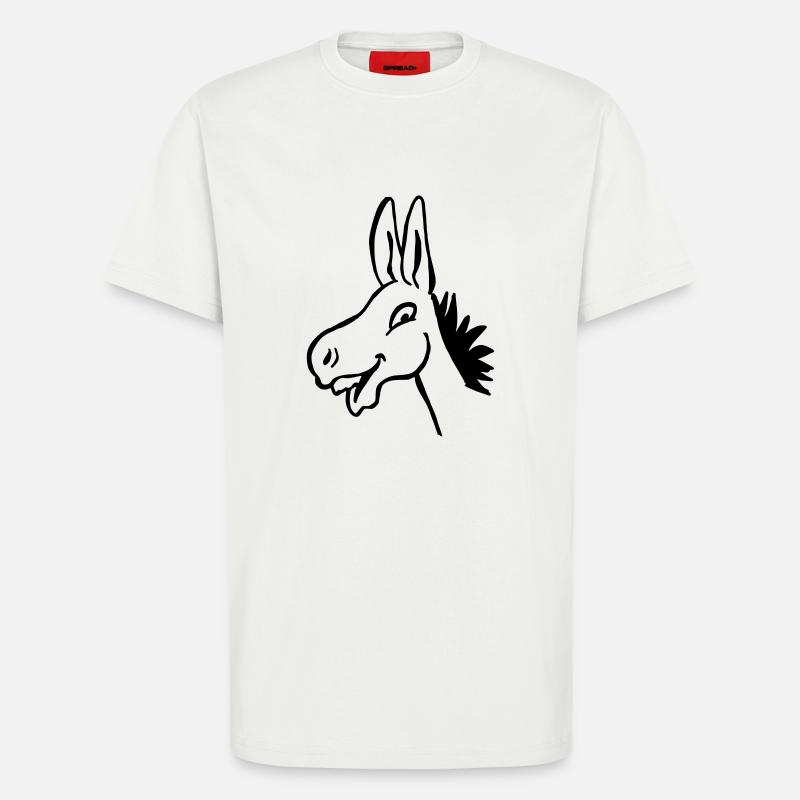 Esel - T-Shirt - made by SPREAD - OFF WHITE