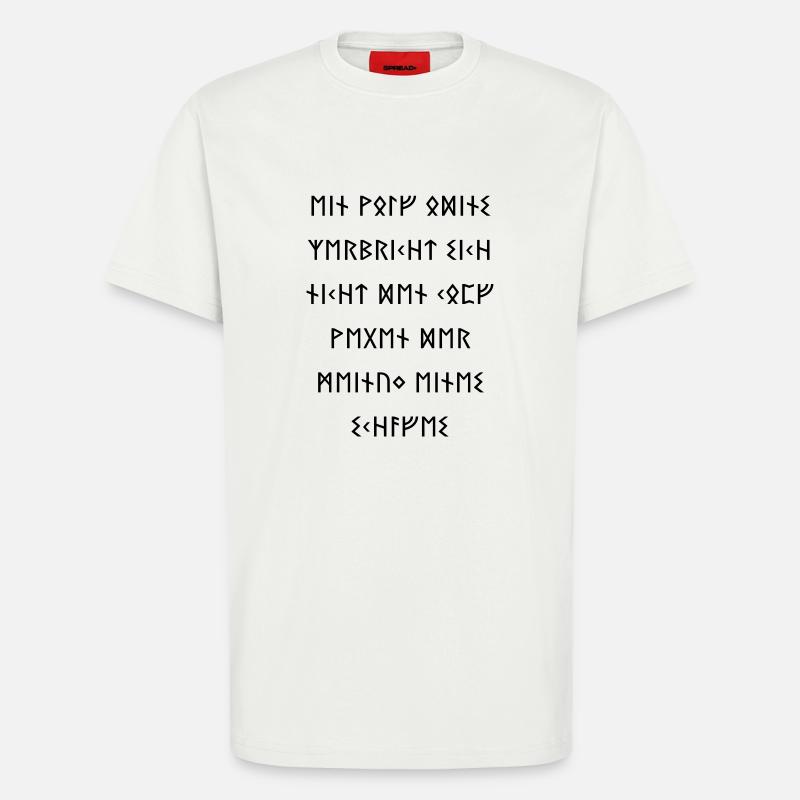 Ein Wolf Odins 2 - T-Shirt - made by SPREAD - OFF WHITE