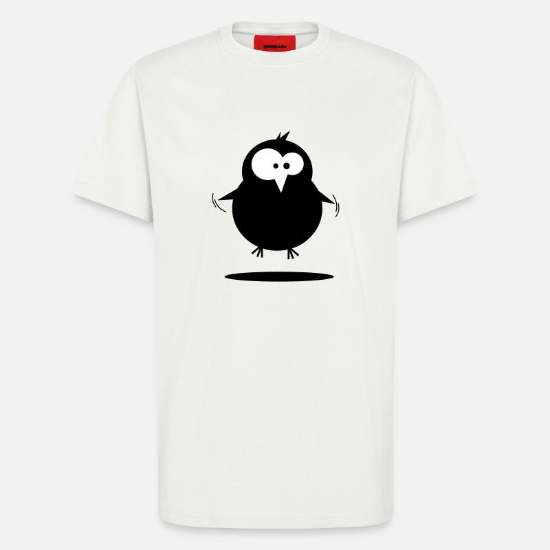 Vogel - T-Shirt - made by SPREAD - OFF WHITE