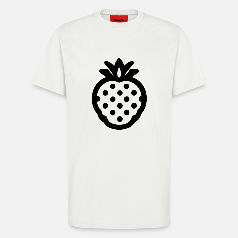 Erdbeere - T-Shirt - made by SPREAD - OFF WHITE