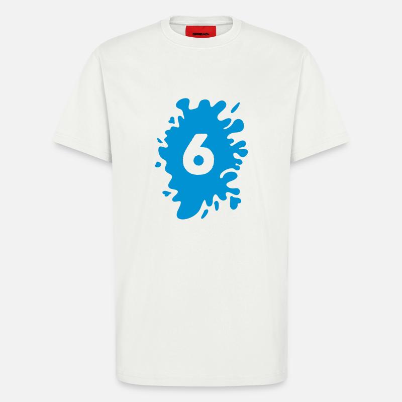 Klecks 6 - T-Shirt - made by SPREAD - OFF WHITE