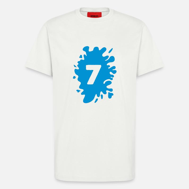 klecks 7 - T-Shirt - made by SPREAD - OFF WHITE