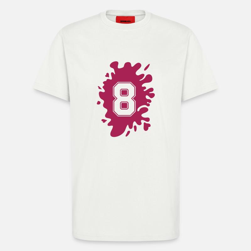 klecks 8 - T-Shirt - made by SPREAD - OFF WHITE