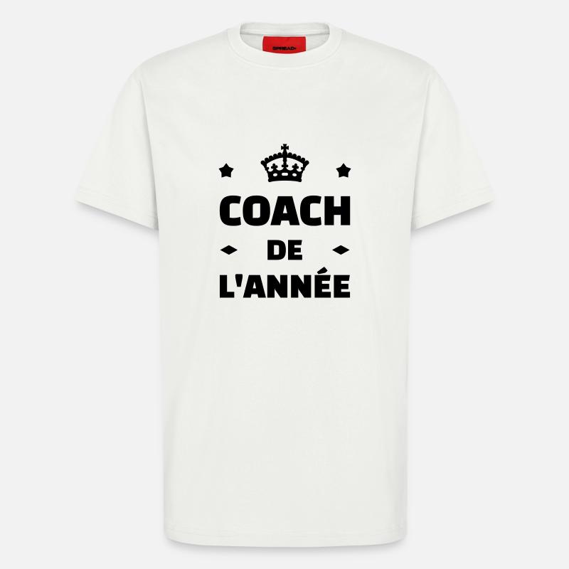 Coach / Coaching / Trainer / Sport - T-Shirt - made by SPREAD - OFF WHITE