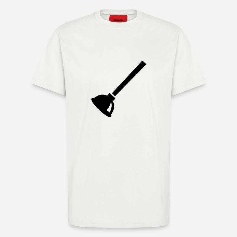 Klempner - T-Shirt - made by SPREAD - OFF WHITE