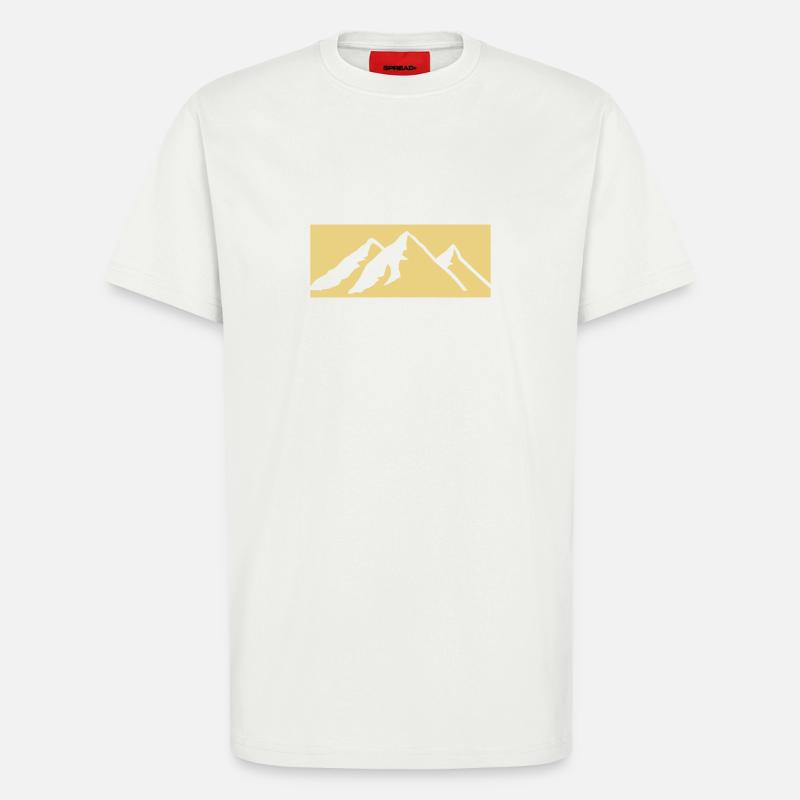 Berg - T-Shirt - made by SPREAD - OFF WHITE