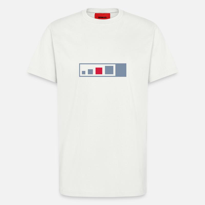 regular geocache - T-Shirt - made by SPREAD - OFF WHITE