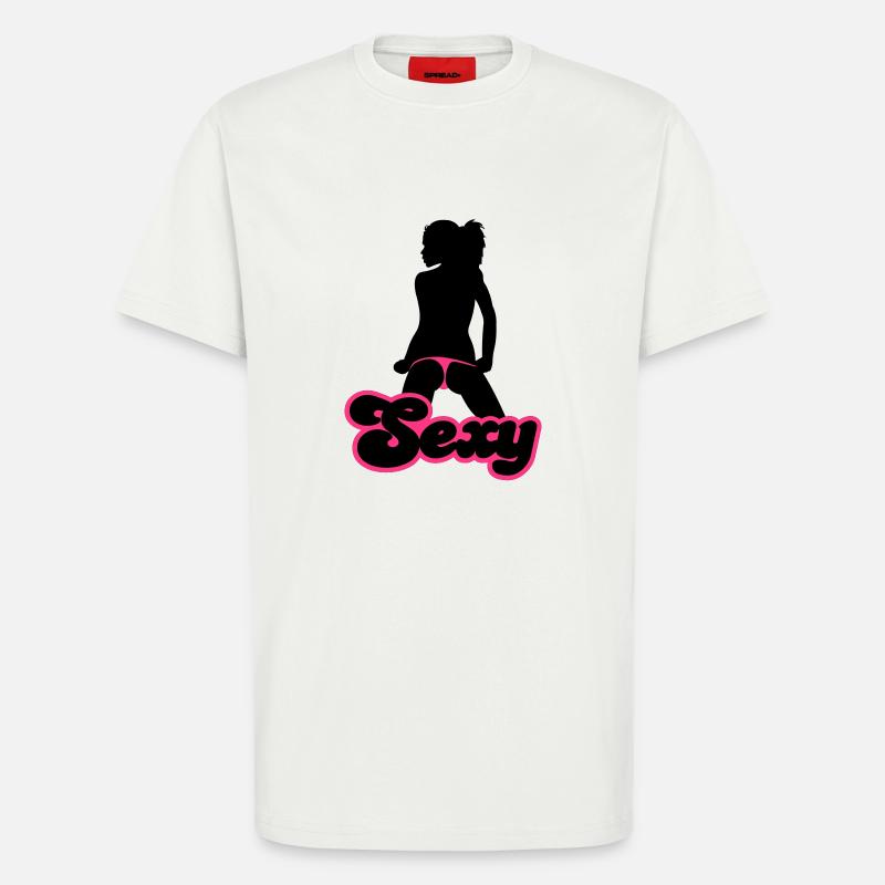 Sexy - T-Shirt - made by SPREAD - OFF WHITE