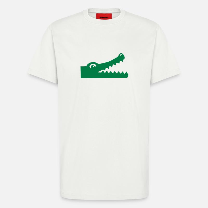 Krokodil - T-Shirt - made by SPREAD - OFF WHITE
