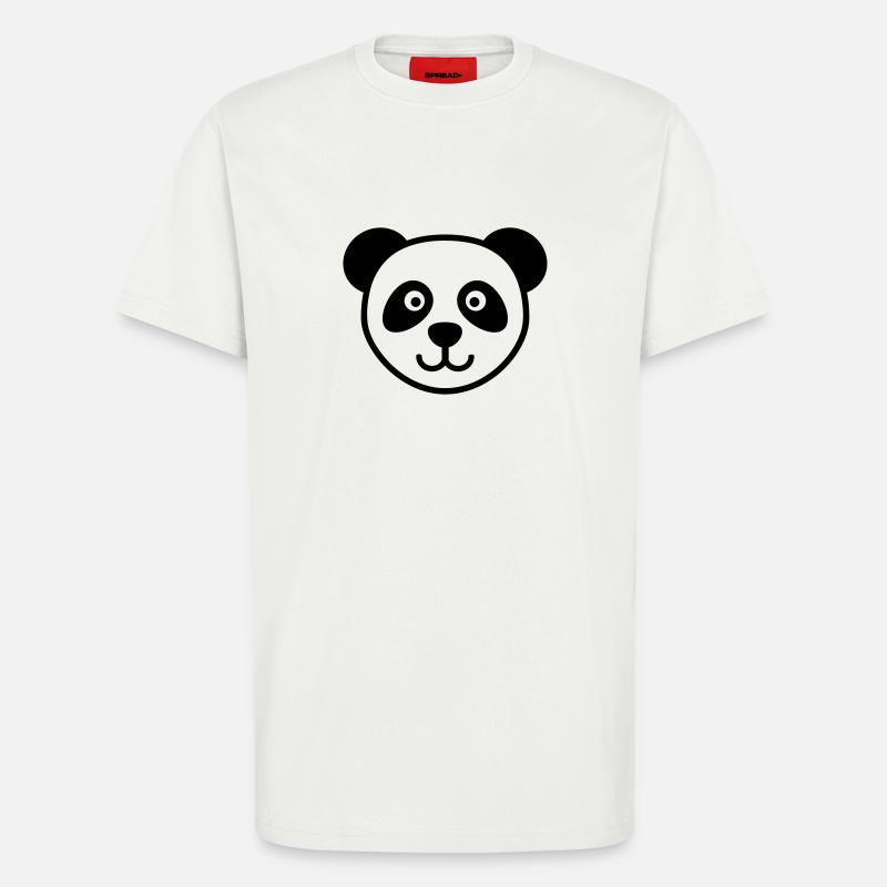 Panda - T-Shirt - made by SPREAD - OFF WHITE