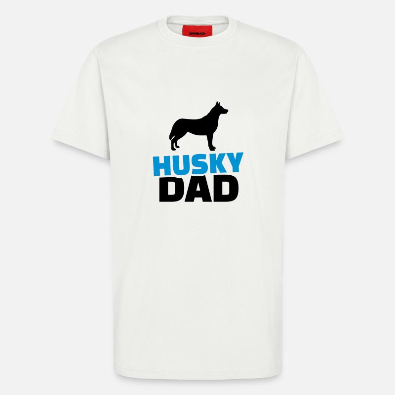 Husky - T-Shirt - made by SPREAD - OFF WHITE