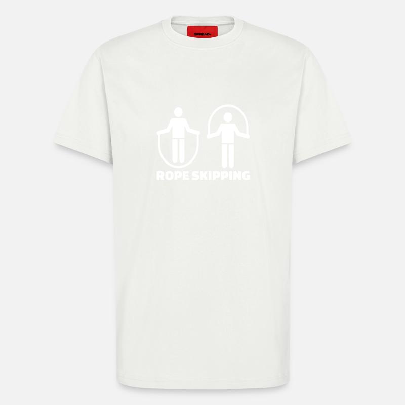 Seilspringen - T-Shirt - made by SPREAD - OFF WHITE