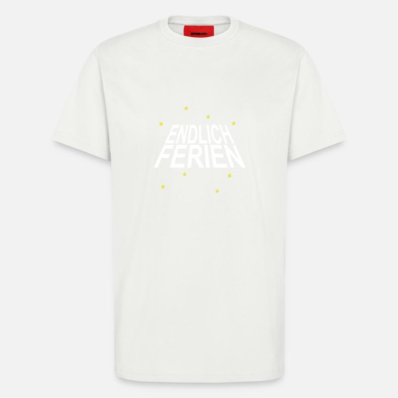 Endlich Ferien! - T-Shirt - made by SPREAD - OFF WHITE