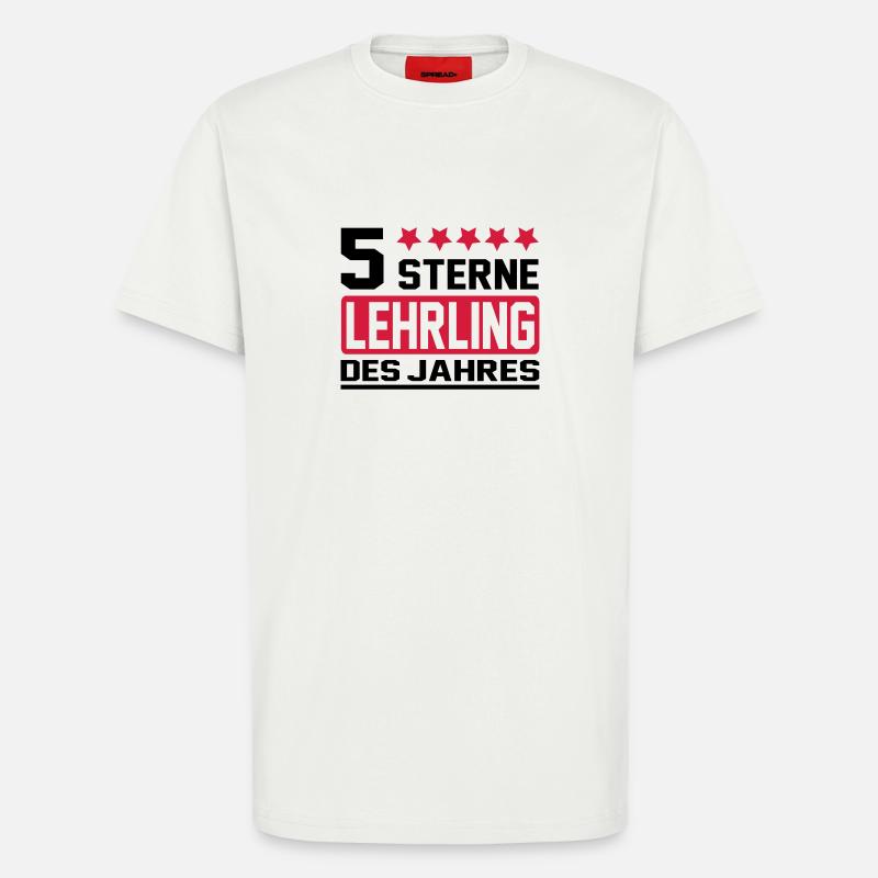 lehrling - T-Shirt - made by SPREAD - OFF WHITE