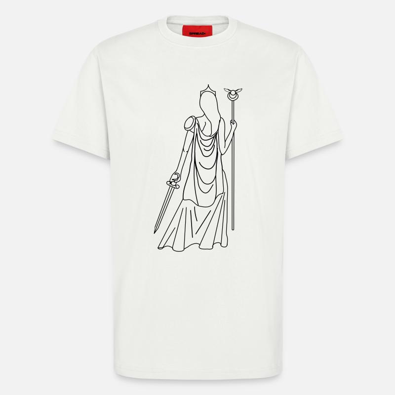 Athena - T-Shirt - made by SPREAD - OFF WHITE