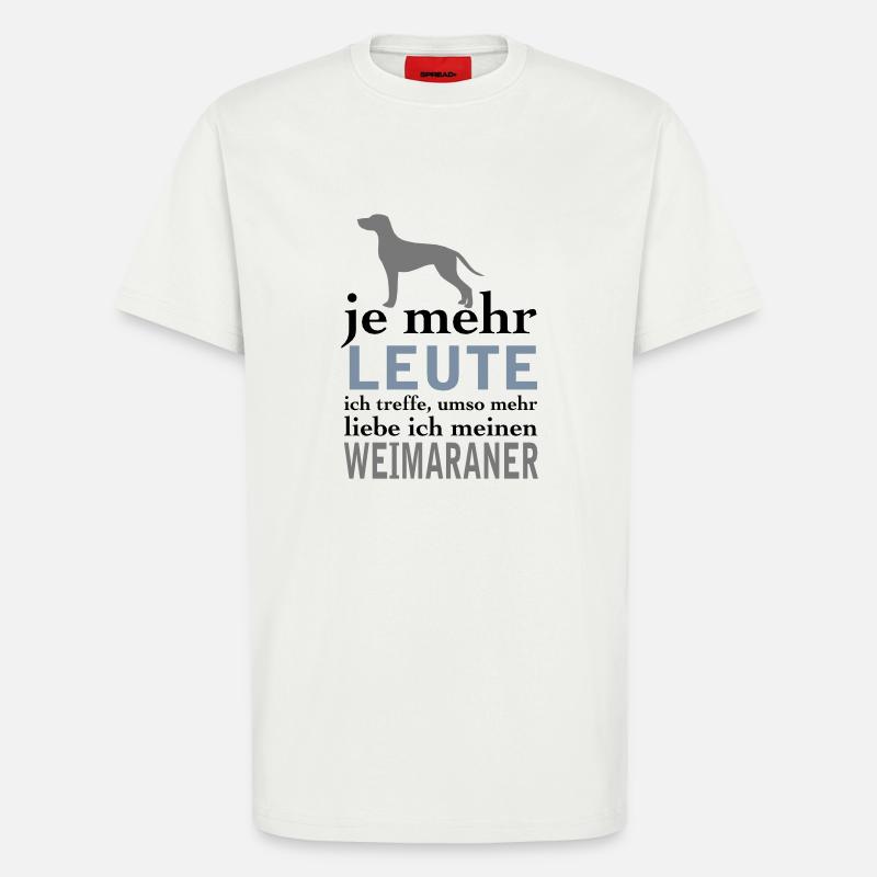 LeuteWeimi - T-Shirt - made by SPREAD - OFF WHITE