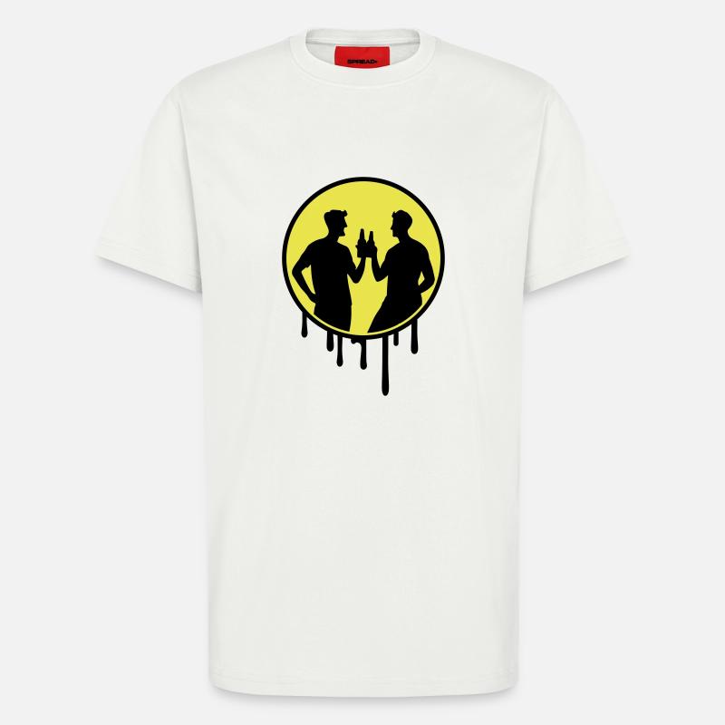 Team Gruppe Feiern - T-Shirt - made by SPREAD - OFF WHITE