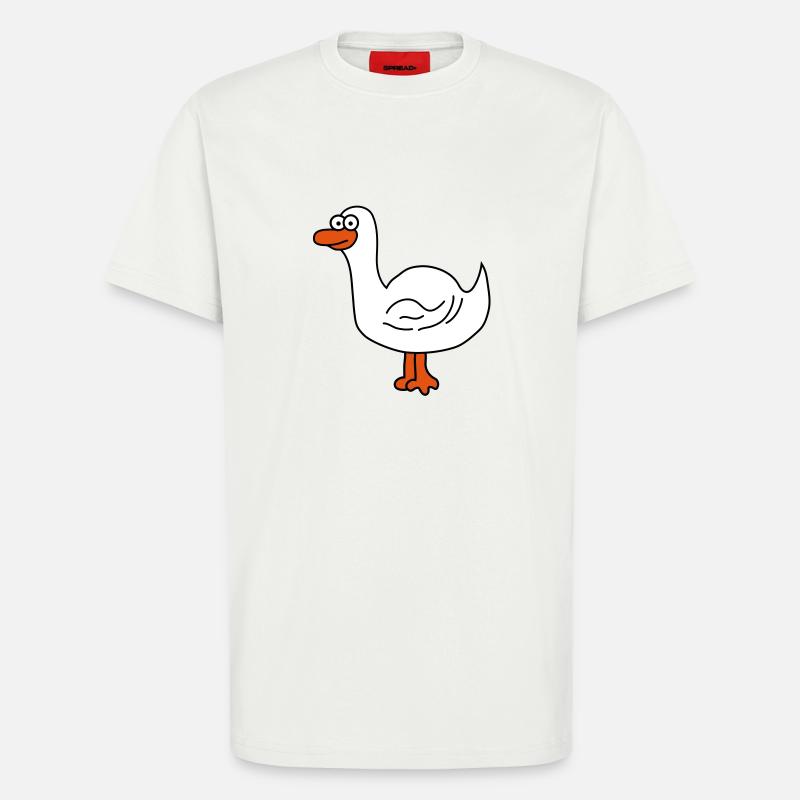 Enten - T-Shirt - made by SPREAD - OFF WHITE