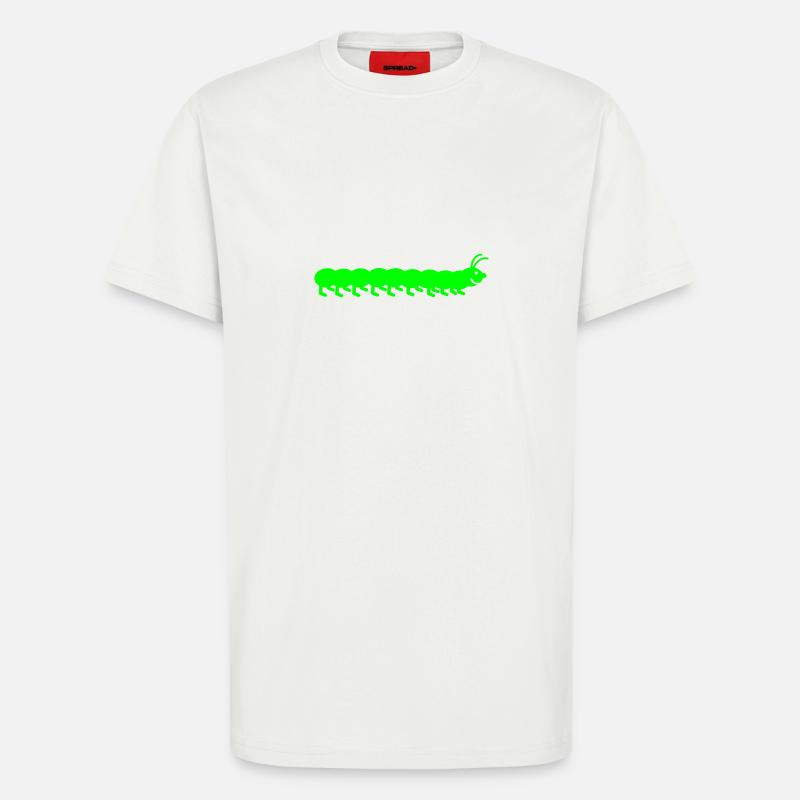 Raupe - T-Shirt - made by SPREAD - OFF WHITE