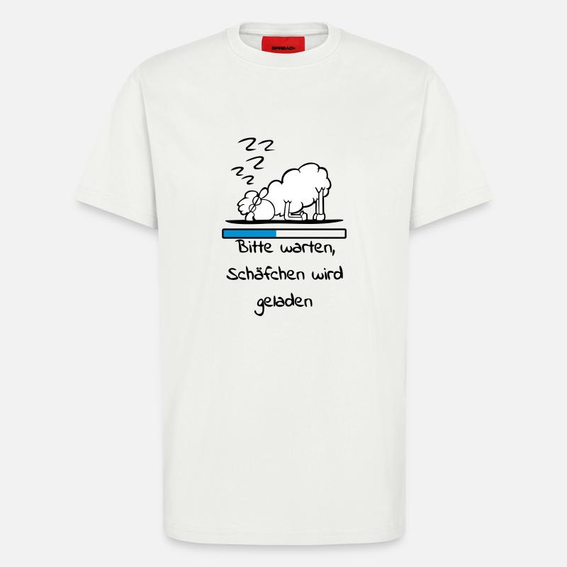 Schäfchen - T-Shirt - made by SPREAD - OFF WHITE