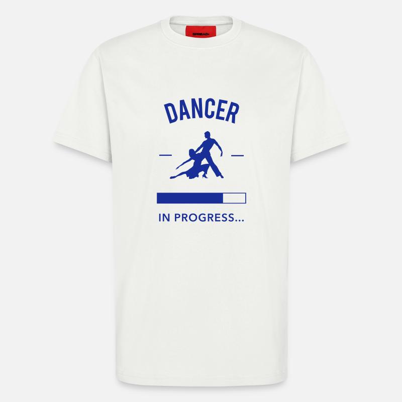Dancer in progress - T-Shirt - made by SPREAD - OFF WHITE