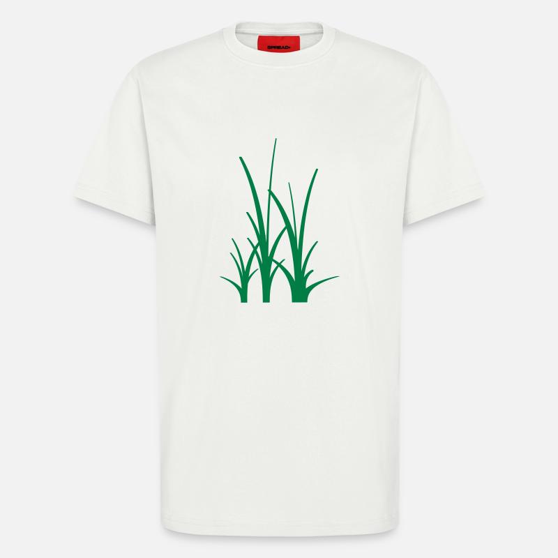 Binary Gras - T-Shirt - made by SPREAD - OFF WHITE