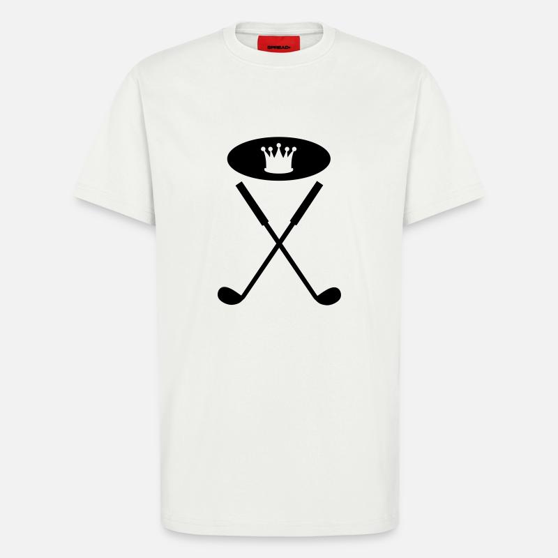 golfschläger - T-Shirt - made by SPREAD - OFF WHITE