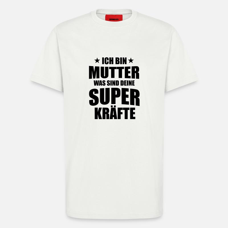 Mutter - Mom - Mother - Mutti - T-Shirt - made by SPREAD - OFF WHITE