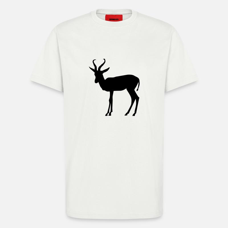 Springbok - T-Shirt - made by SPREAD - OFF WHITE