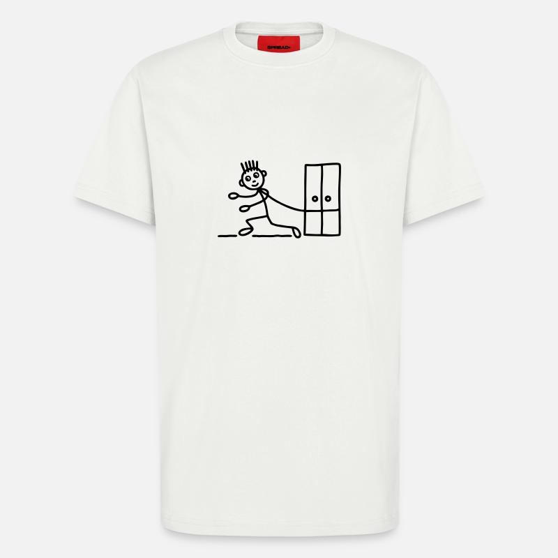 Möbelpacker - Umzugsfirma - T-Shirt - made by SPREAD - OFF WHITE