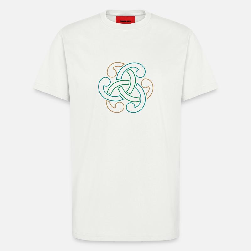 Keltischer Knoten - T-Shirt - made by SPREAD - OFF WHITE
