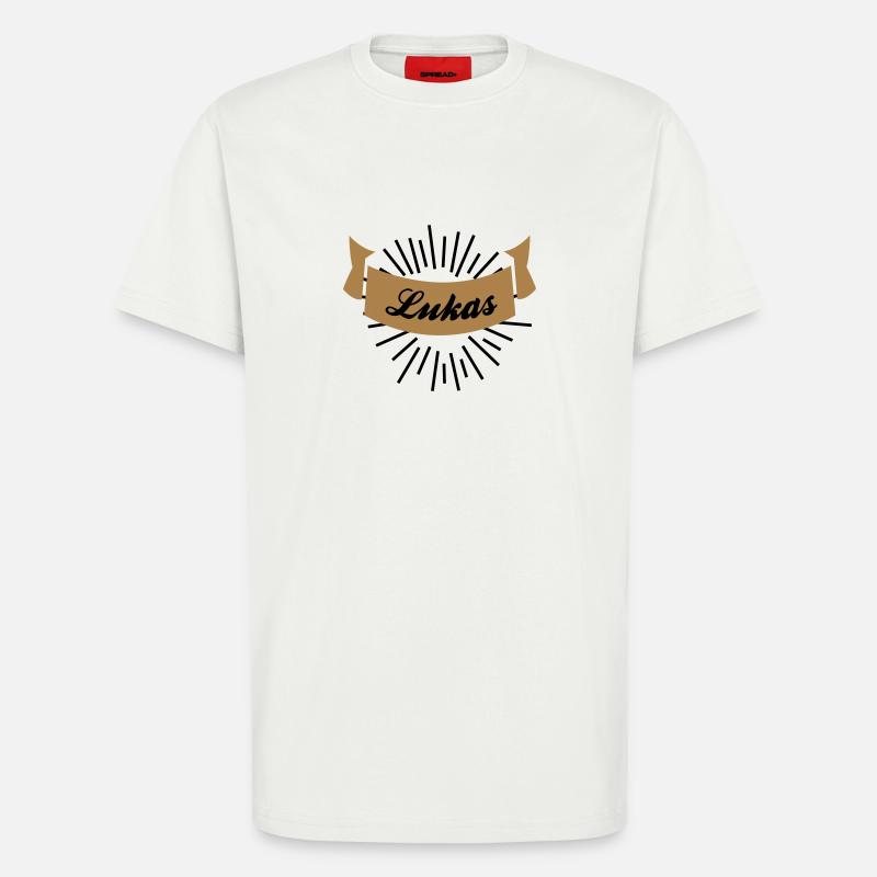 lukas - T-Shirt - made by SPREAD - OFF WHITE
