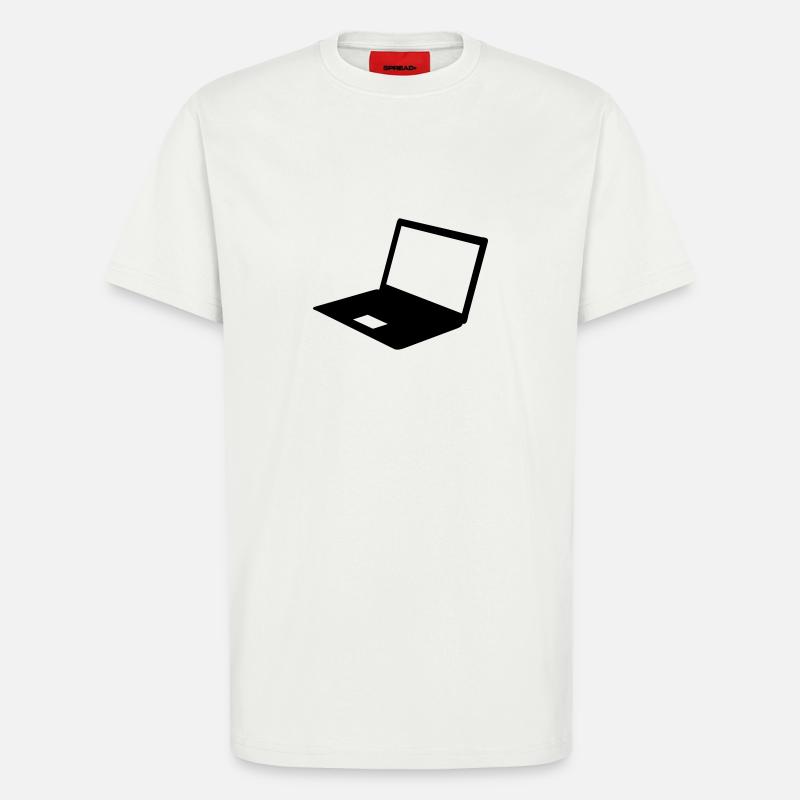 Computer - T-Shirt - made by SPREAD - OFF WHITE