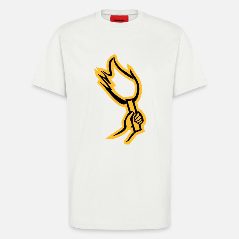 pyrotechnics - T-Shirt - made by SPREAD - OFF WHITE