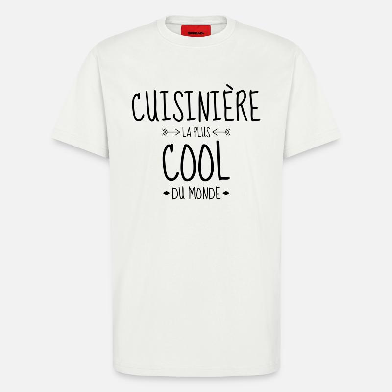 Koch / Kochen / Cooking / Chef - T-Shirt - made by SPREAD - OFF WHITE