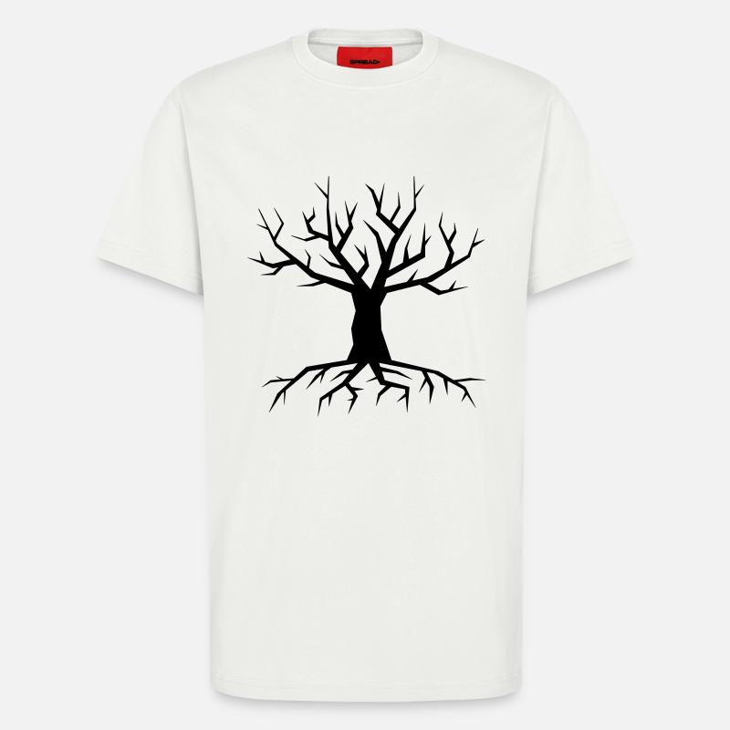 Tree - T-Shirt - made by SPREAD - OFF WHITE