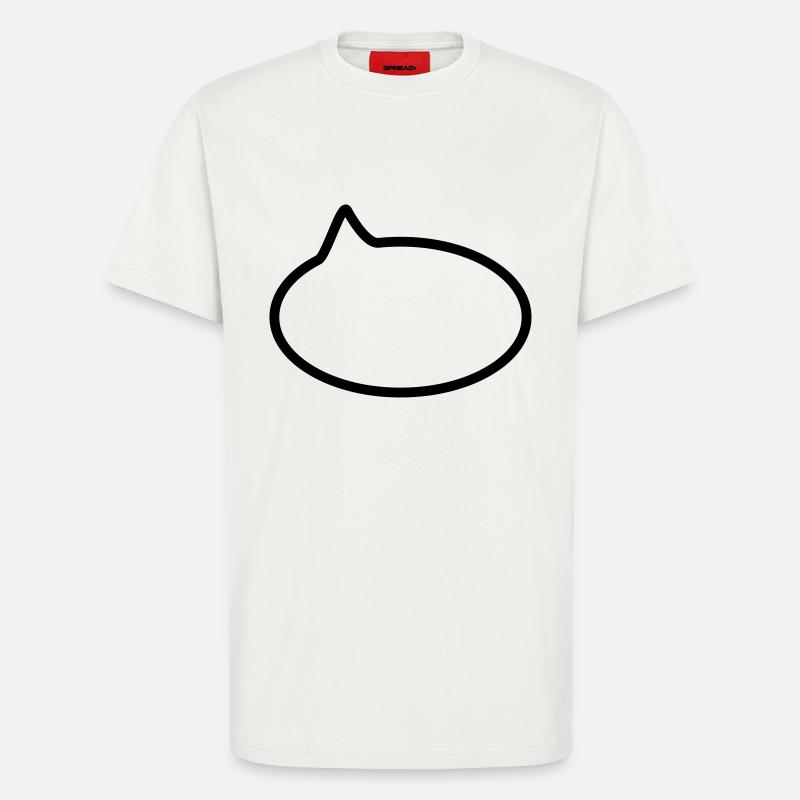 Sprechblase // Comic // Spruch machen // Aussage - T-Shirt - made by SPREAD - OFF WHITE