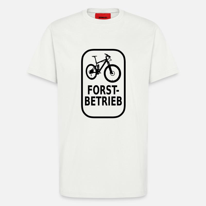 Forstbetrieb - T-Shirt - made by SPREAD - OFF WHITE