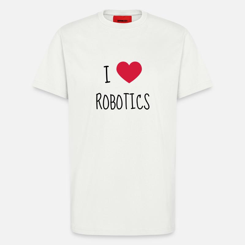 Robotik / Roboter / Robot / Robotics - T-Shirt - made by SPREAD - OFF WHITE