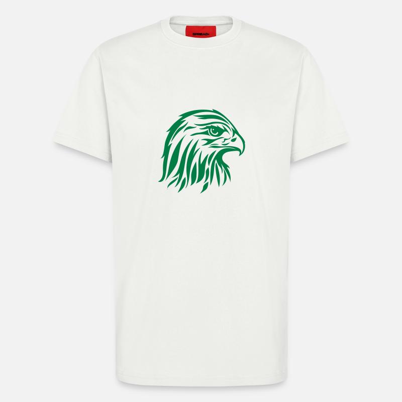 eagle02 - T-Shirt - made by SPREAD - OFF WHITE