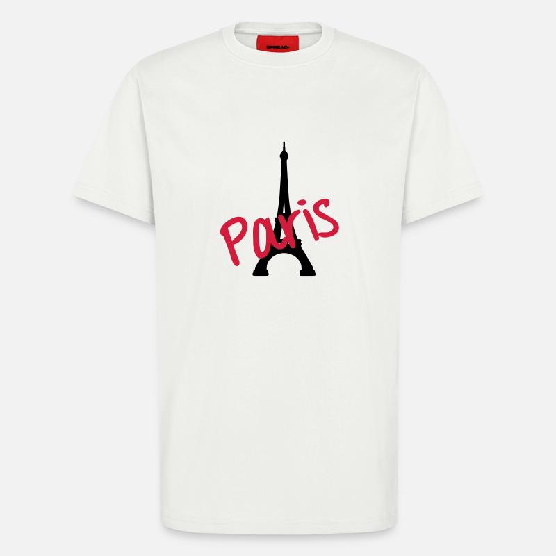 Paris - T-Shirt - made by SPREAD - OFF WHITE