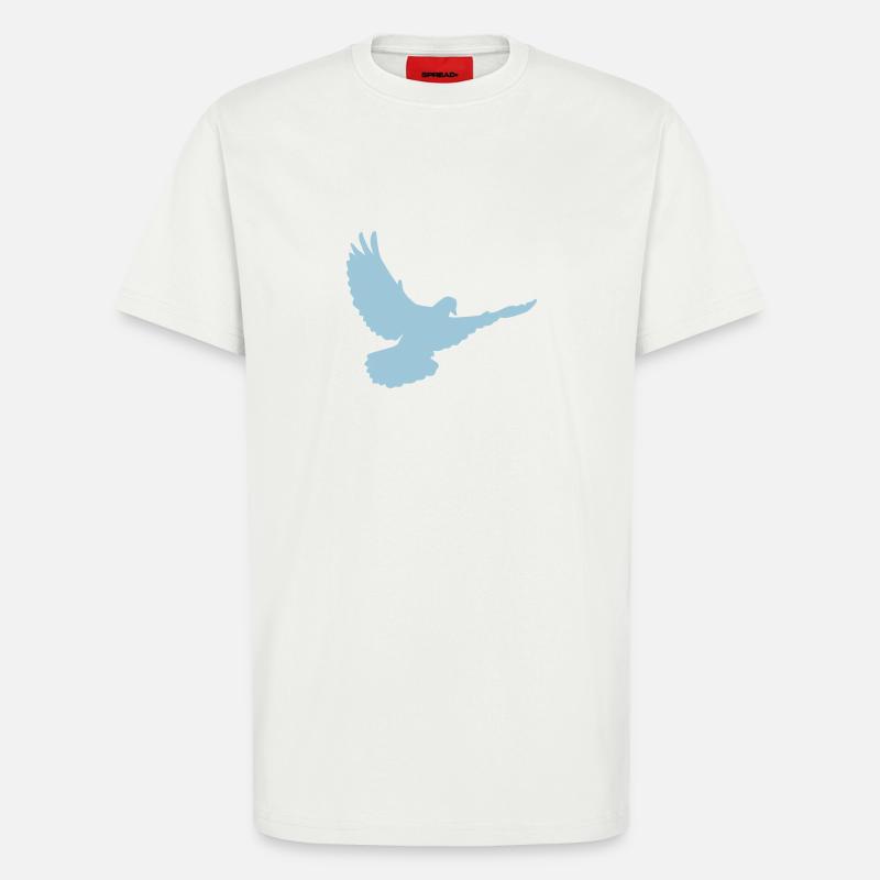 Taube - T-Shirt - made by SPREAD - OFF WHITE