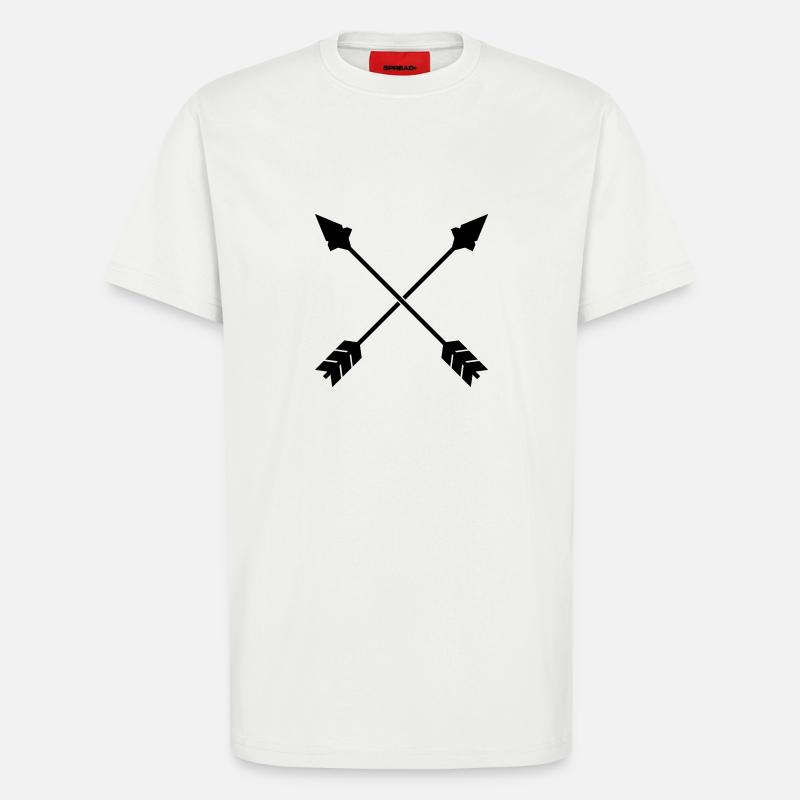 Pfeile - T-Shirt - made by SPREAD - OFF WHITE