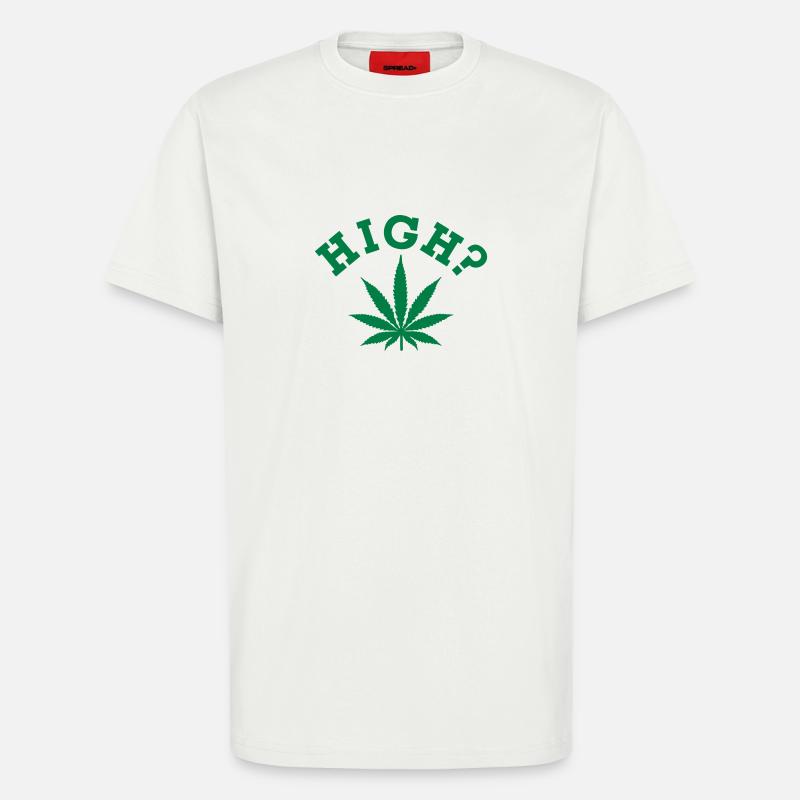 Marihuana - T-Shirt - made by SPREAD - OFF WHITE