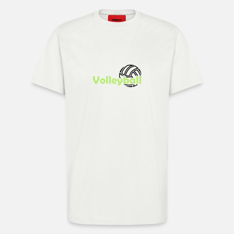 Volleyball - T-Shirt - made by SPREAD - OFF WHITE