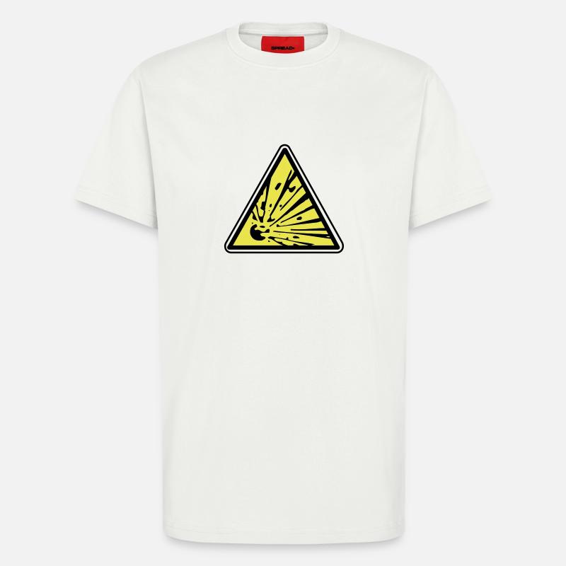 Explosive - T-Shirt - made by SPREAD - OFF WHITE