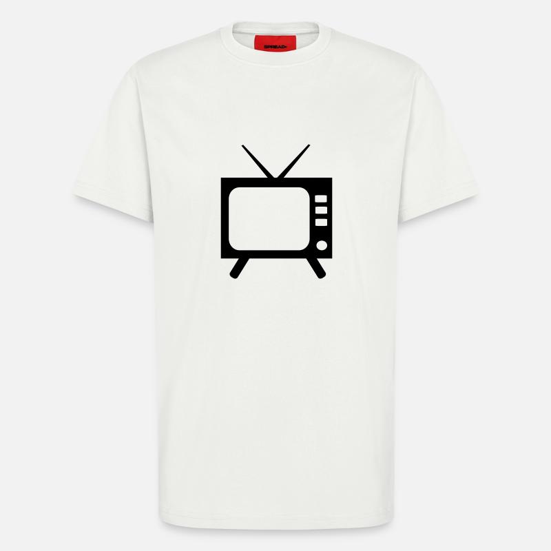Fernseher - T-Shirt - made by SPREAD - OFF WHITE