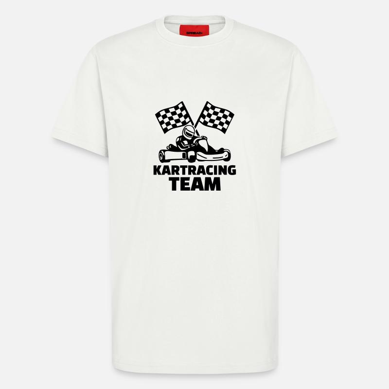 Go-Kart - T-Shirt - made by SPREAD - OFF WHITE